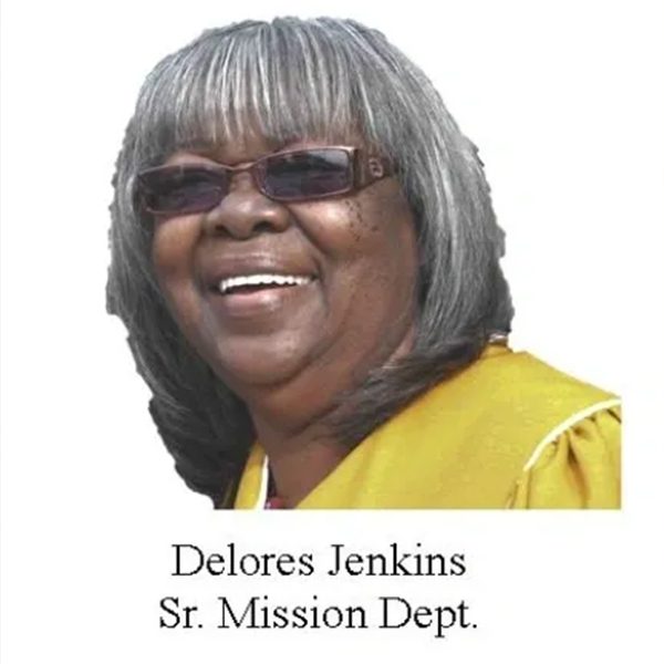 A picture of delores jenkins, sr. Mission department